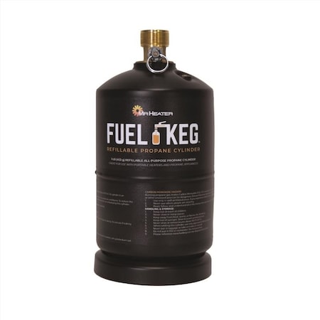 Fuel Keg Mr. Heater Fuel Keg 16 oz Brass/Steel Propane Cylinder F200048